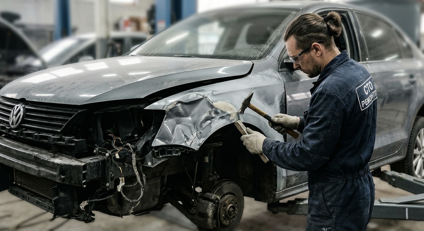 Reparatie dupa accident